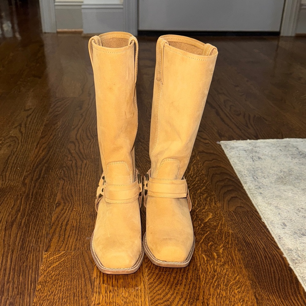 Jeffrey Campbell Camel Heeled Boots